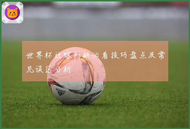 世界杯让球判断必看技巧盘点及常见误区分析